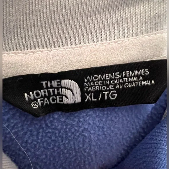 The North Face Lightweight Fleece Sweatshirt Hoodie Size XL Women’s - Picture 3 of 3